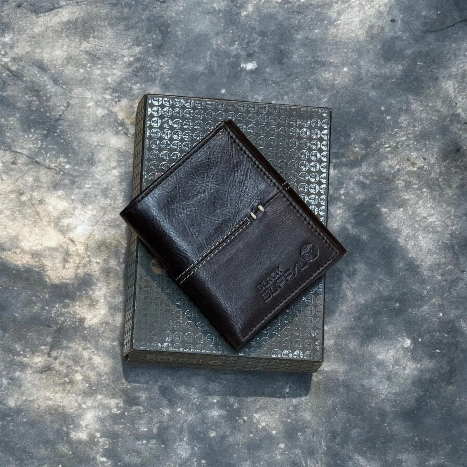 Leather Long Wallet